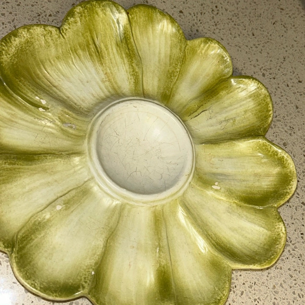 Vintage Hand Painted Italy Salad/dessert Plates